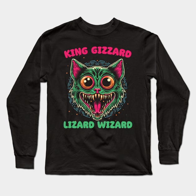 King Gizzard & Lizard Wizard Long Sleeve T-Shirt by Trendsdk